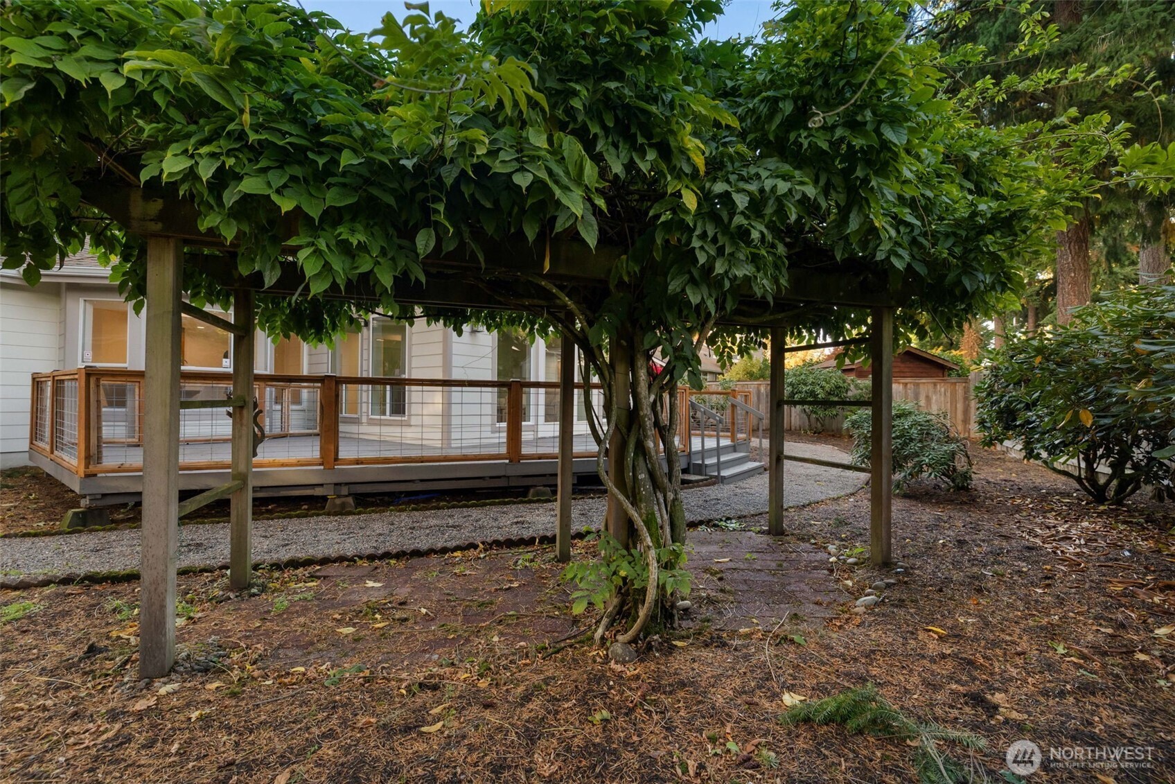 9220 78th Street Southwest Lakewood, WA 98498 - Photo 35 of 40 a backyard of a house with lots of green space