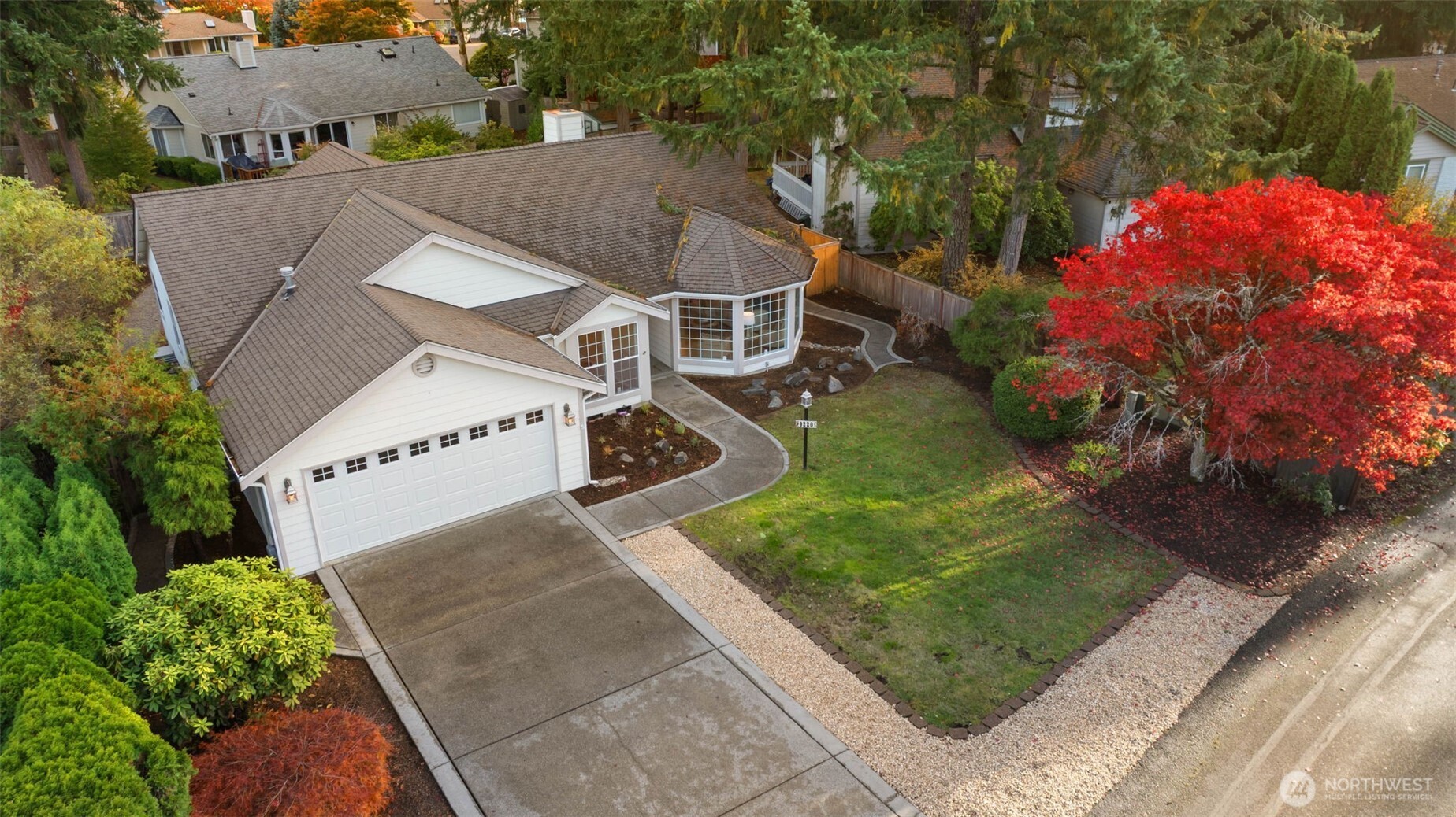 9220 78th Street Southwest Lakewood, WA 98498 - Photo 38 of 40 an aerial view of a house