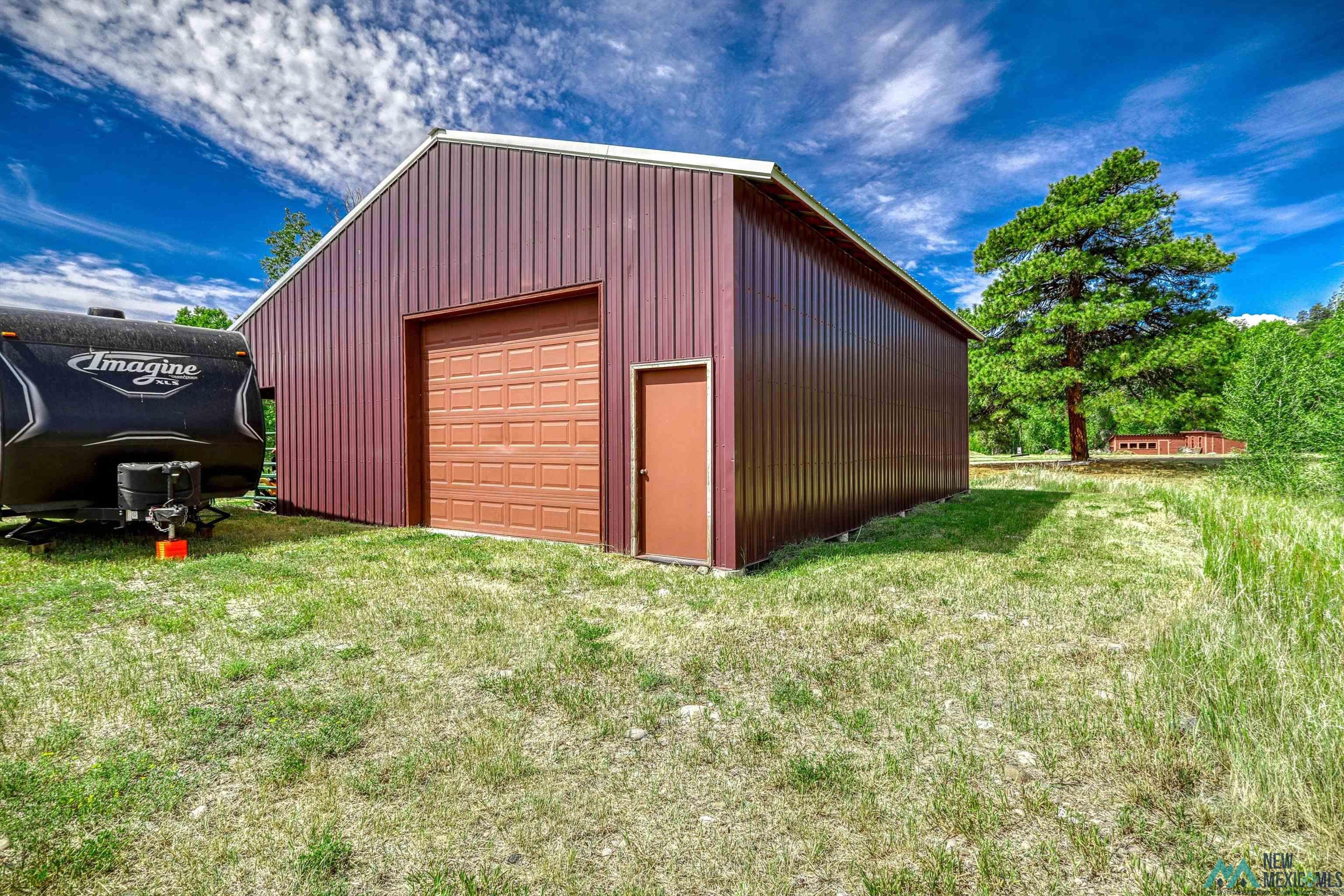 31 Cr 343 Road Chama, NM 87520 - Photo 41 of 44 View of detached garage