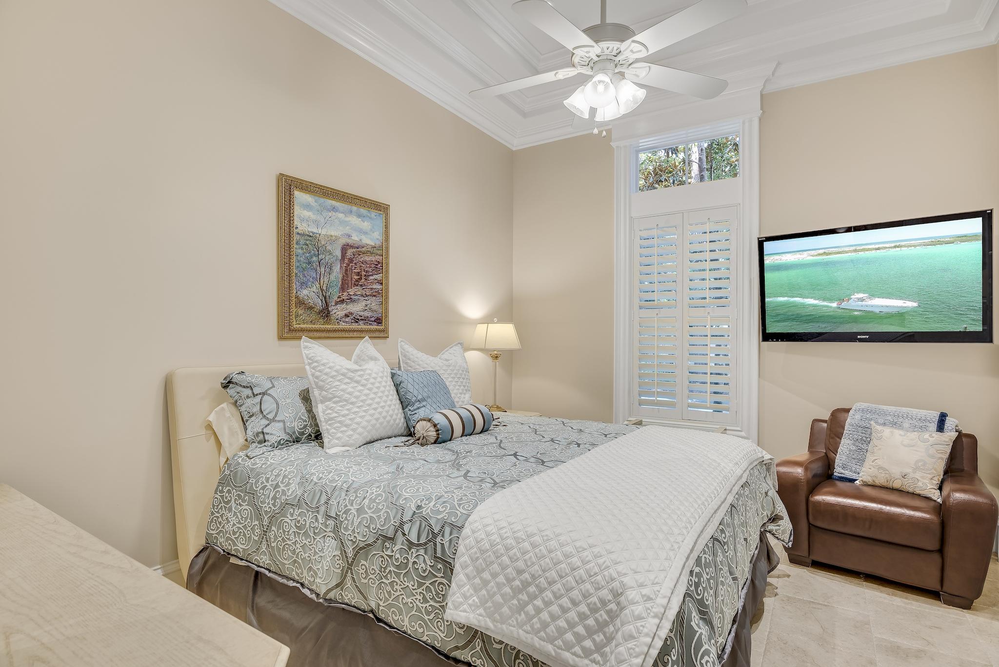 2902 Pine Valley Road Miramar Beach, FL 32550 - Photo 34 of 89 a bedroom with a bed and a couch