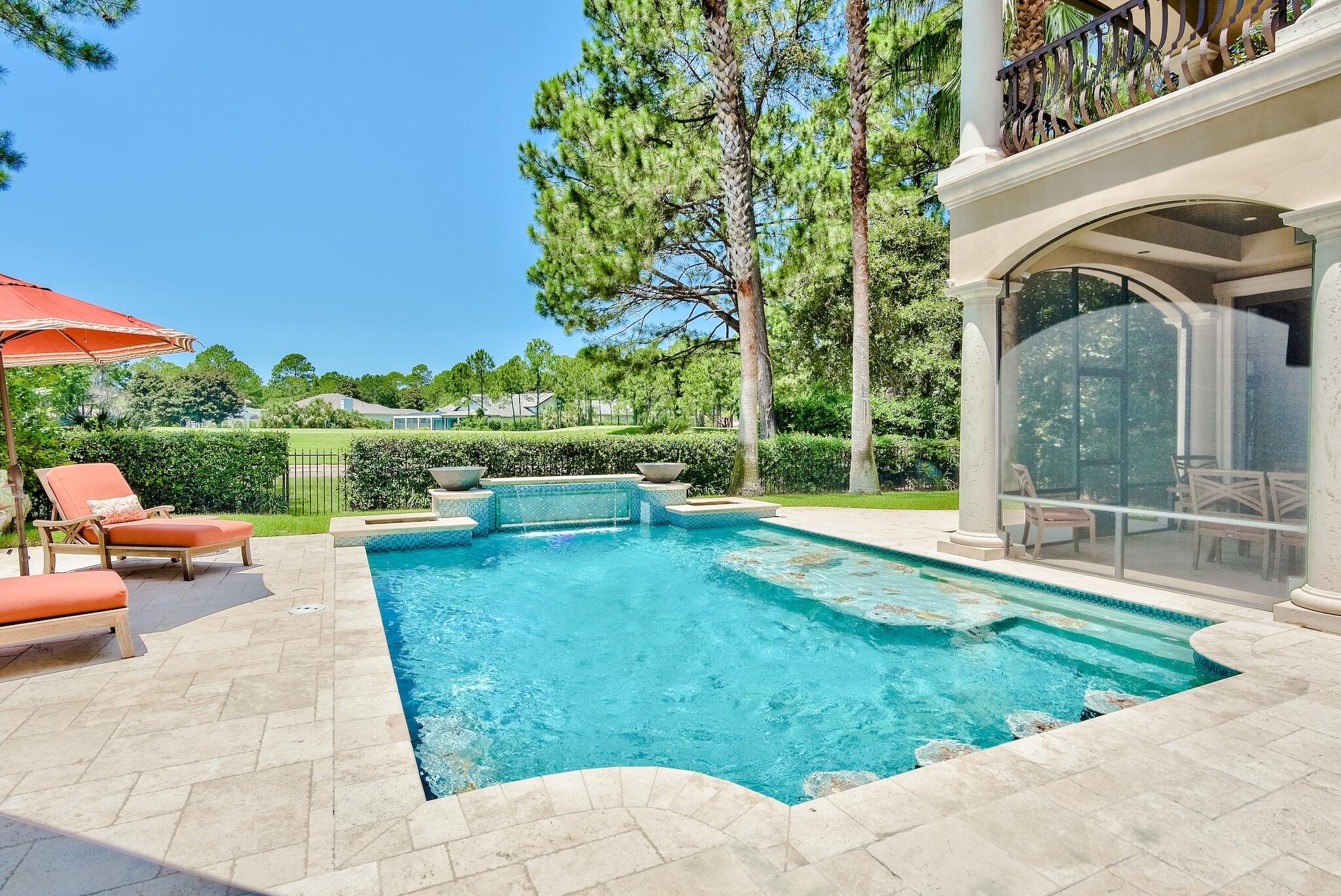 2902 Pine Valley Road Miramar Beach, FL 32550 - Photo 7 of 89 Pool & Waterfall