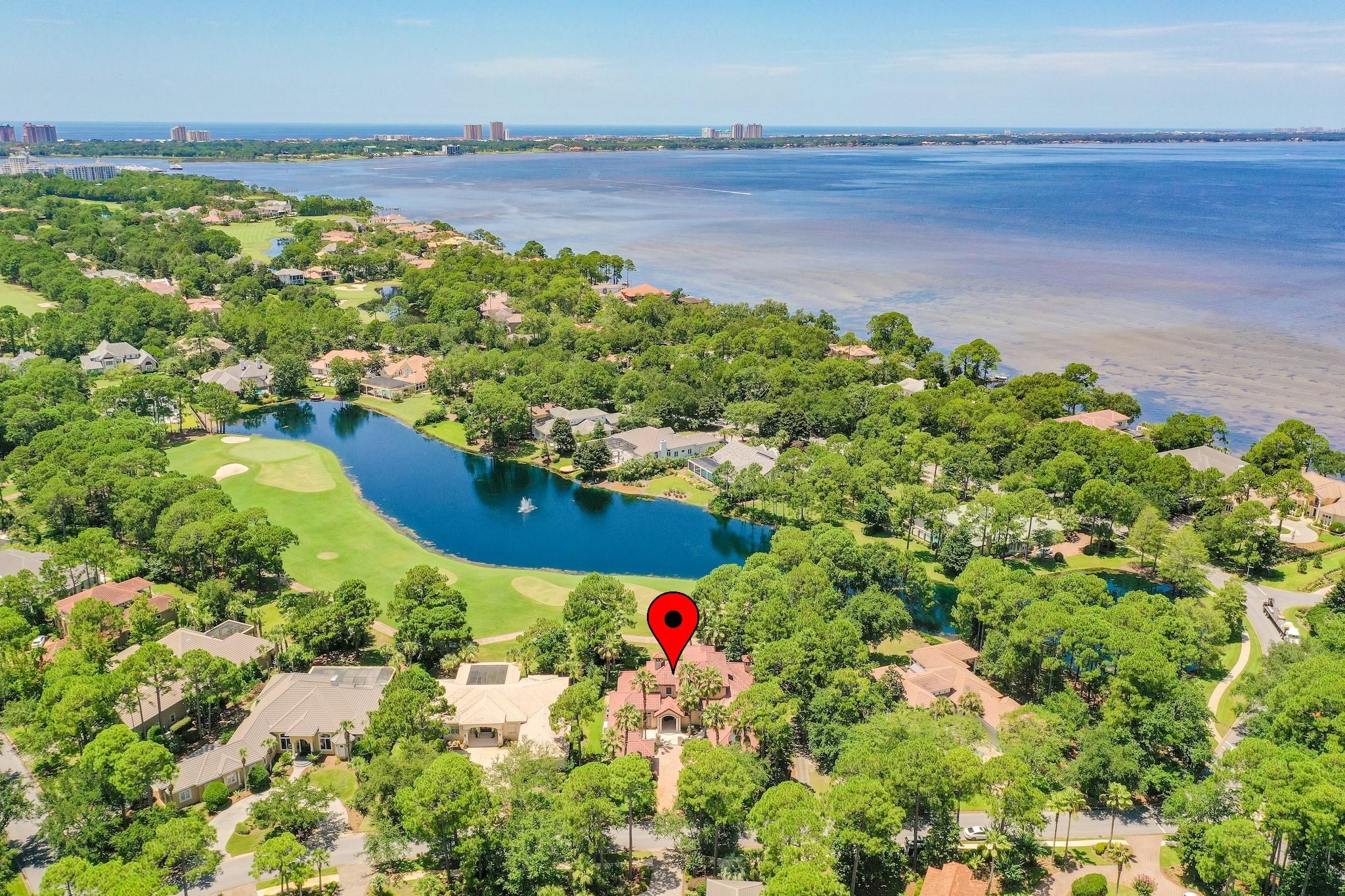 2902 Pine Valley Road Miramar Beach, FL 32550 - Photo 72 of 89 a view of a lake