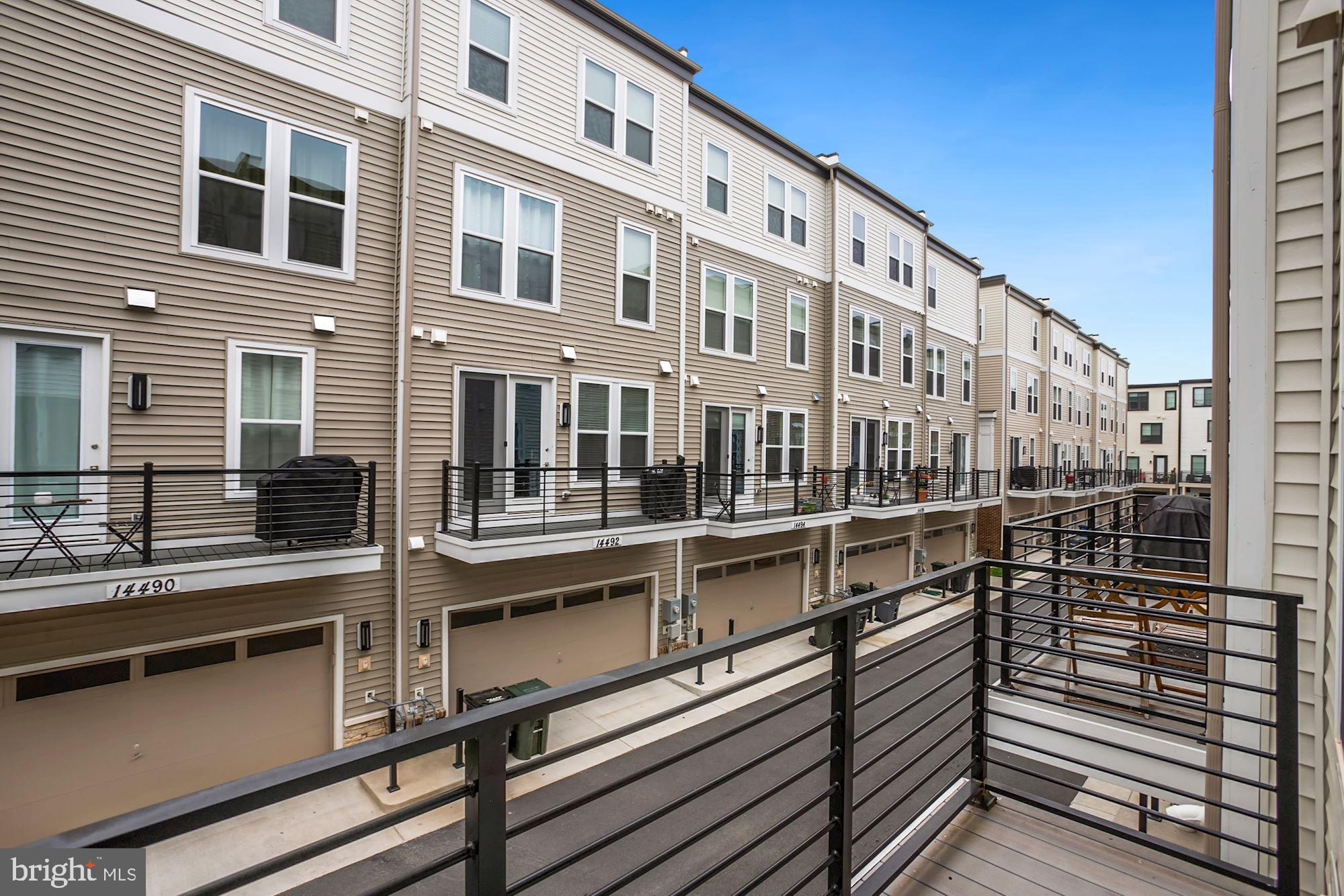 14575 Lakestone Drive Chantilly, VA 20151 - Photo 38 of 50 Balcony from Kitchen