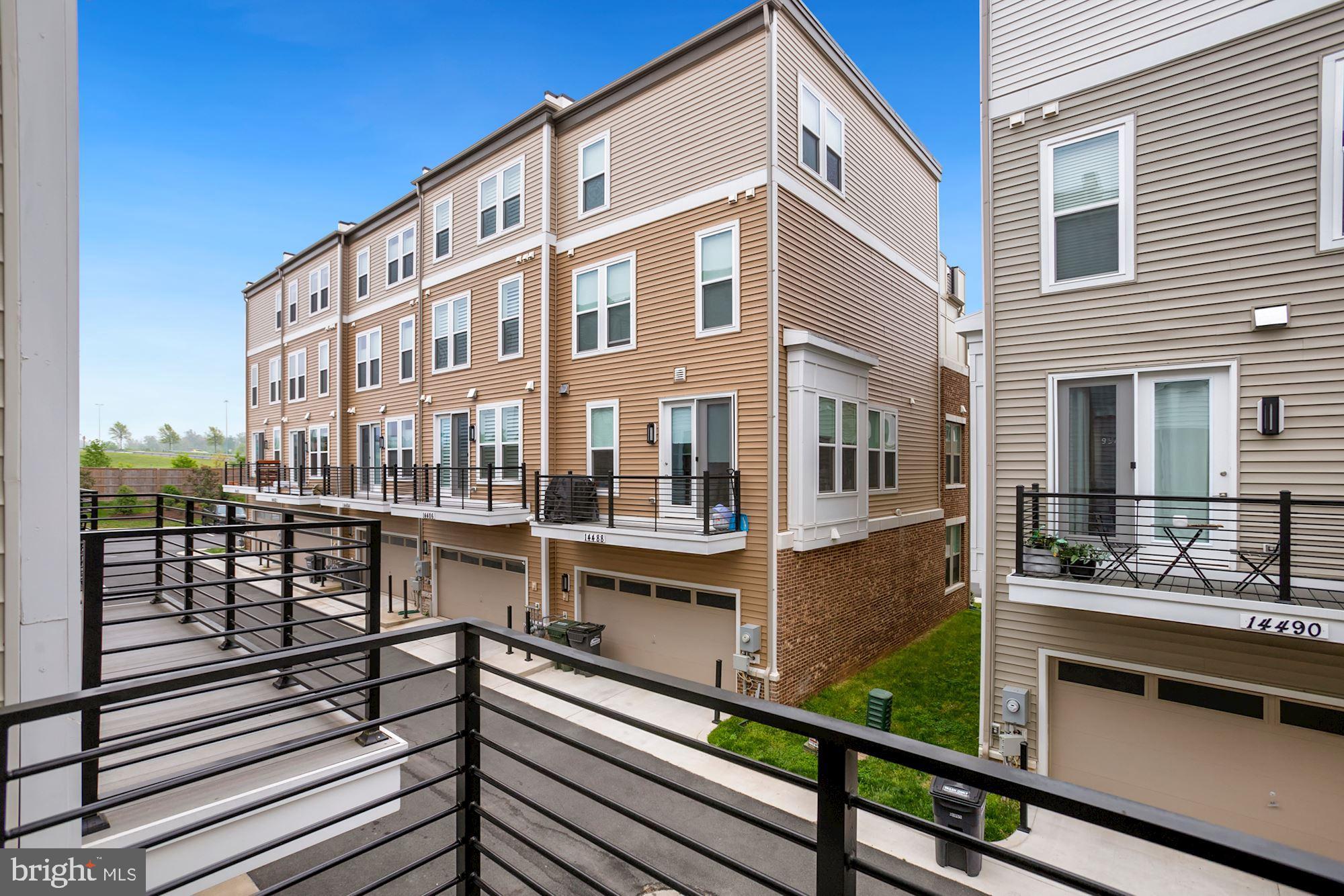 14575 Lakestone Drive Chantilly, VA 20151 - Photo 39 of 50 Balcony From Kitchen
