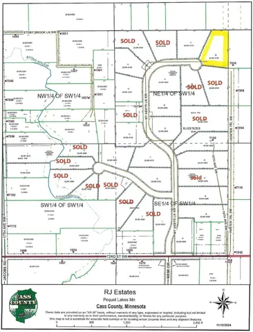 $65,000 | Tbd Xx18 Tbd Xx18 My Abbys Way Lane Southwest, Pequot Lakes, MN 56472