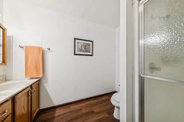 a bathroom with a sink and a toilet