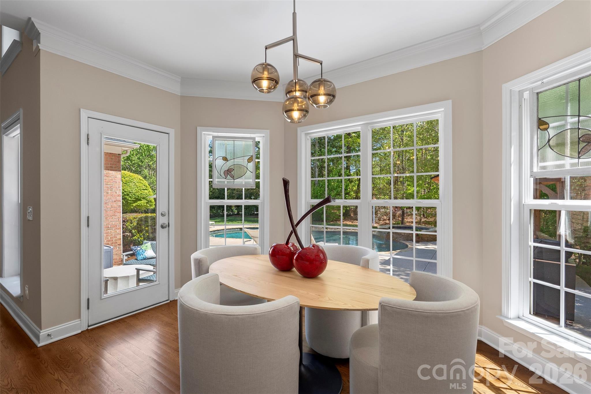2003 Bauer Place Waxhaw, NC 28173 - Photo 21 of 47 a dining room with wooden floor