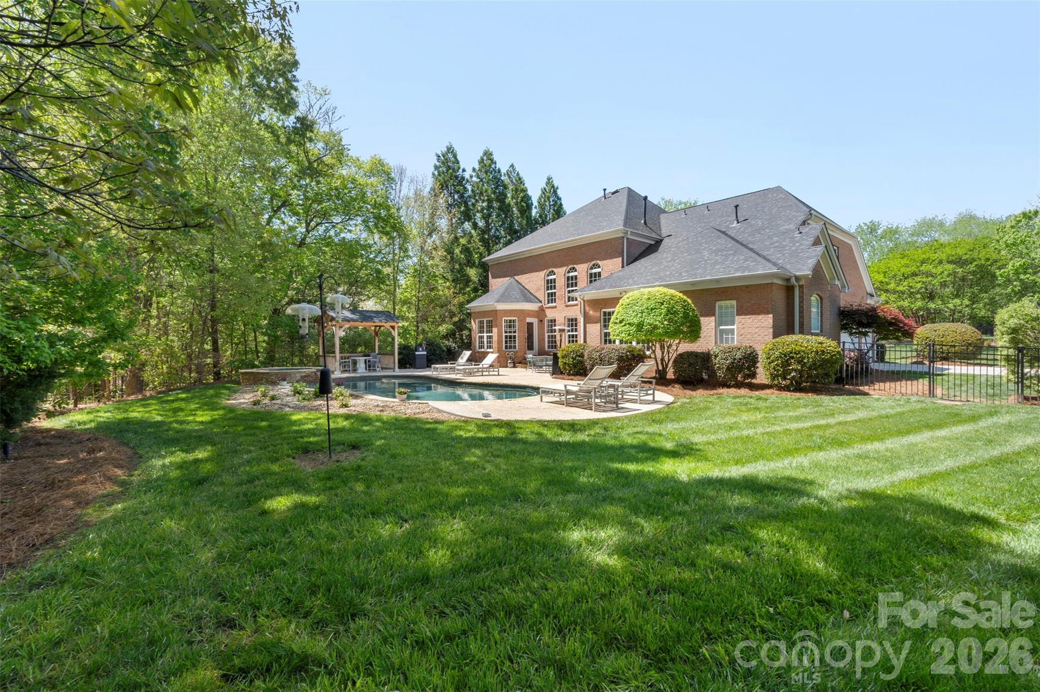 2003 Bauer Place Waxhaw, NC 28173 - Photo 40 of 47 a view of a house with a big yard