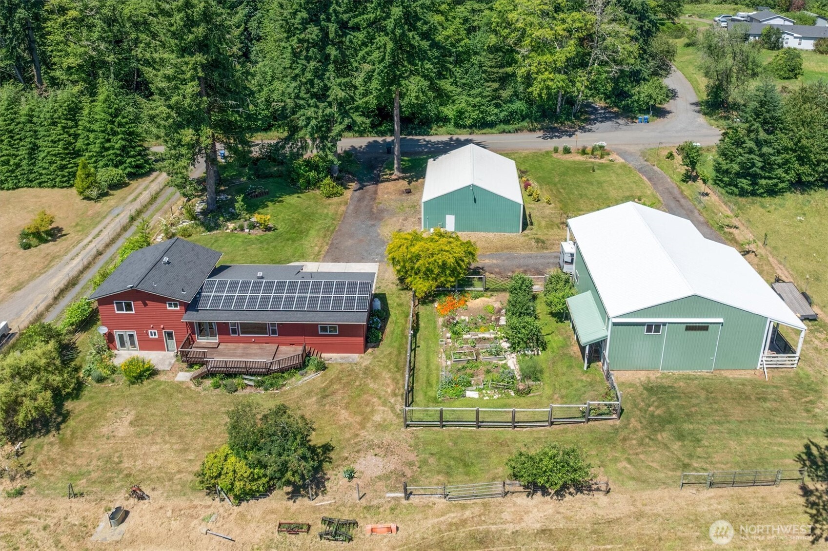 231 Robertson Road Longview, WA 98632 - Photo 1 of 37 a aerial view of a house
