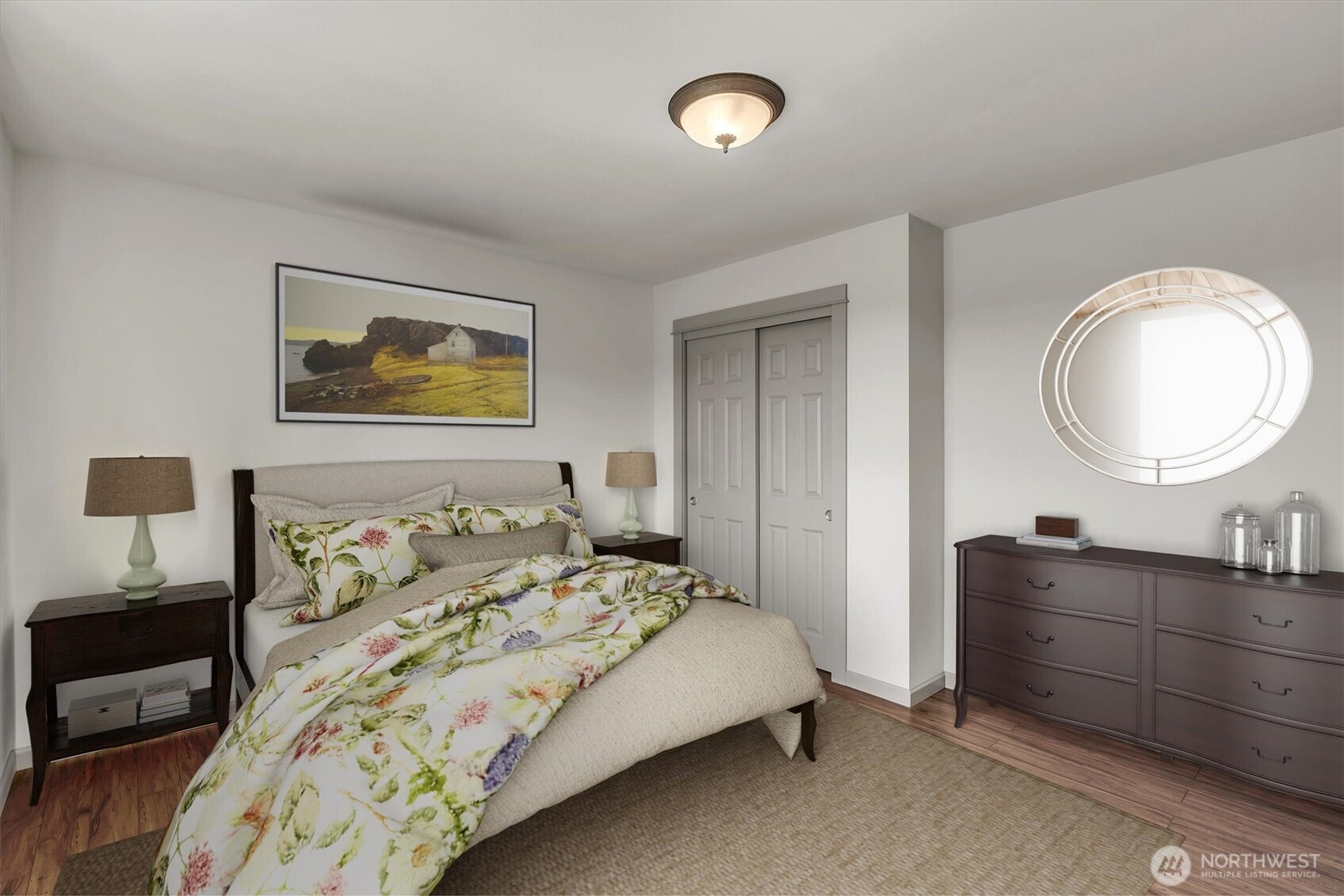 231 Robertson Road Longview, WA 98632 - Photo 21 of 37 a bedroom with a bed and a dresser