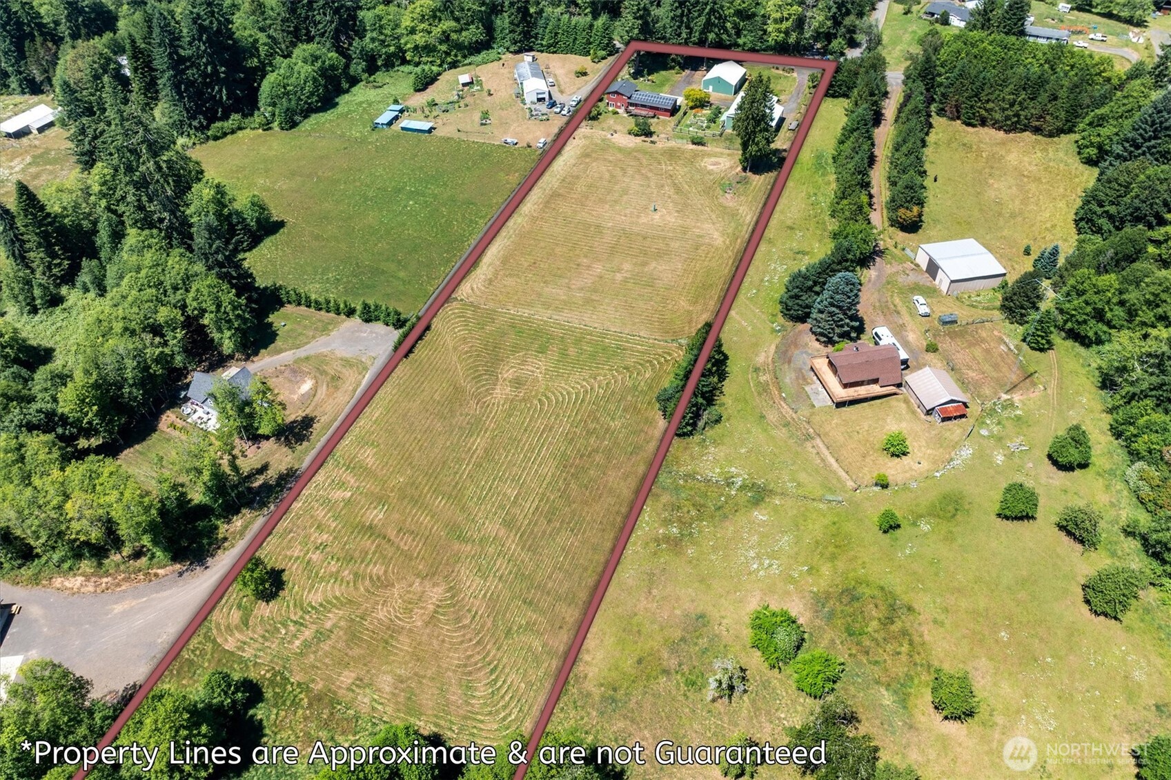 231 Robertson Road Longview, WA 98632 - Photo 3 of 37 an aerial view of a residential houses with swimming pool
