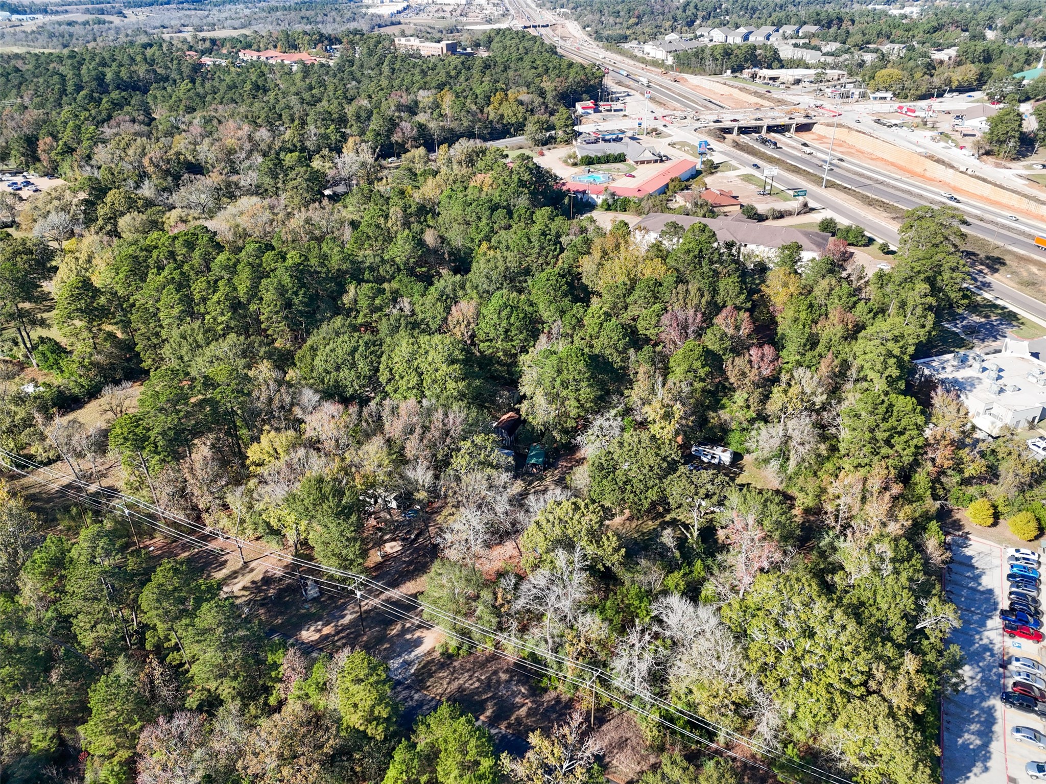 3349 Collard Road Huntsville, TX 77340 - Photo 11 of 22 an aerial view of residential houses with outdoor space