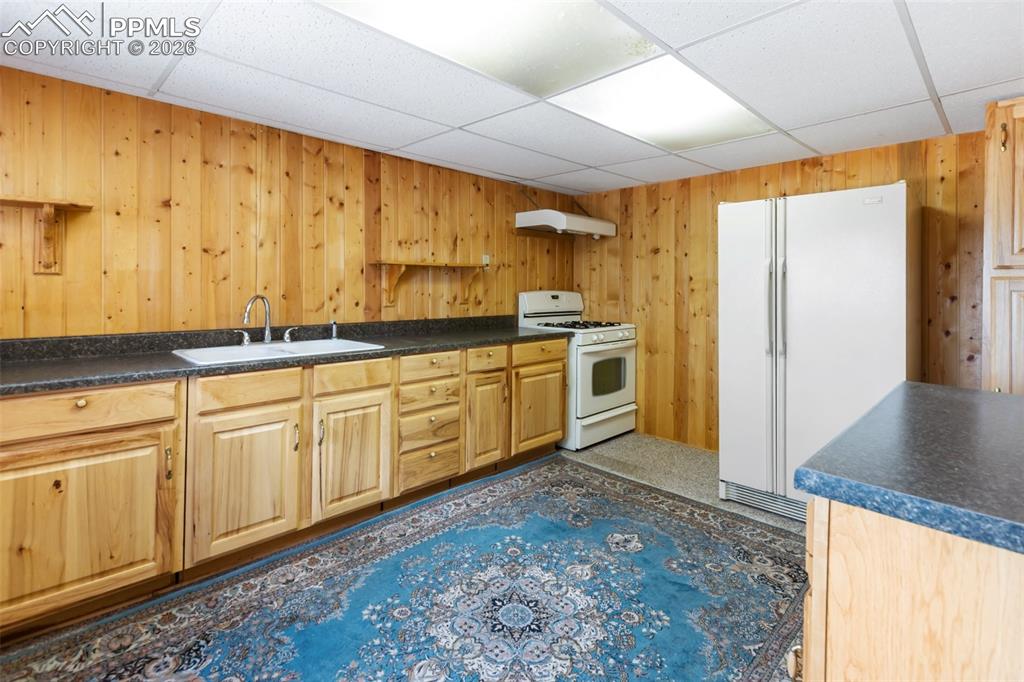 351 Porphry Road Florissant, CO 80816 - Photo 23 of 43 Basement kitchen