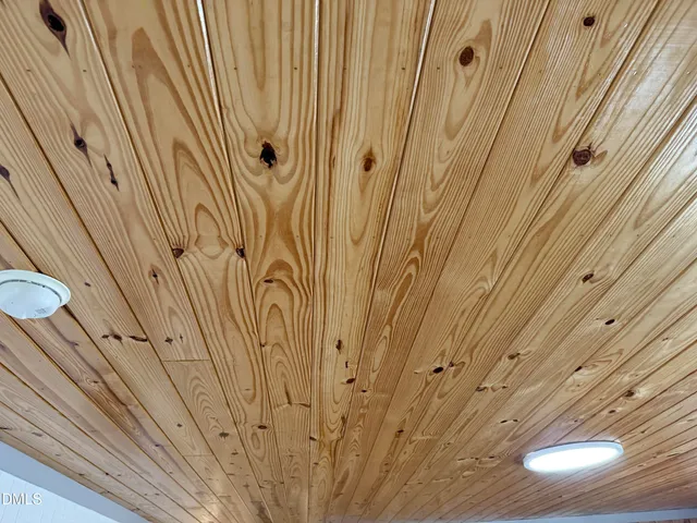 a bathroom with a shower curtain