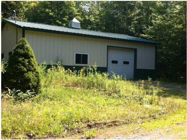 87 Ledge Hill Road Bowdoin, ME 04287 - Photo 2 of 3 Exterior Front. 30 x 40 Morton Steel...
