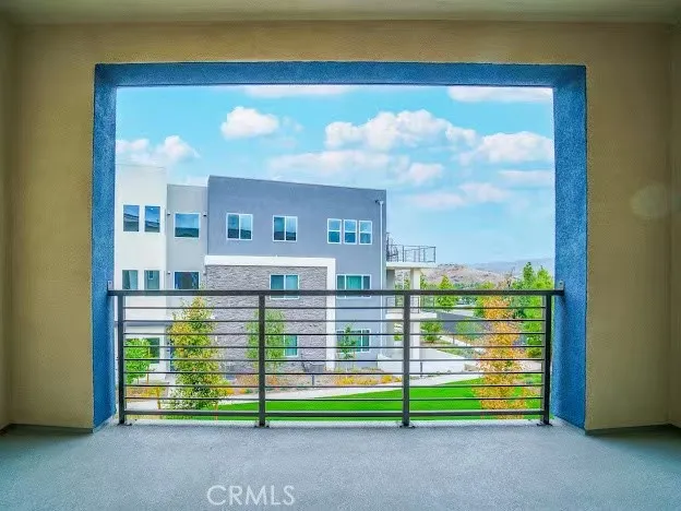 a view of outdoor space with balcony