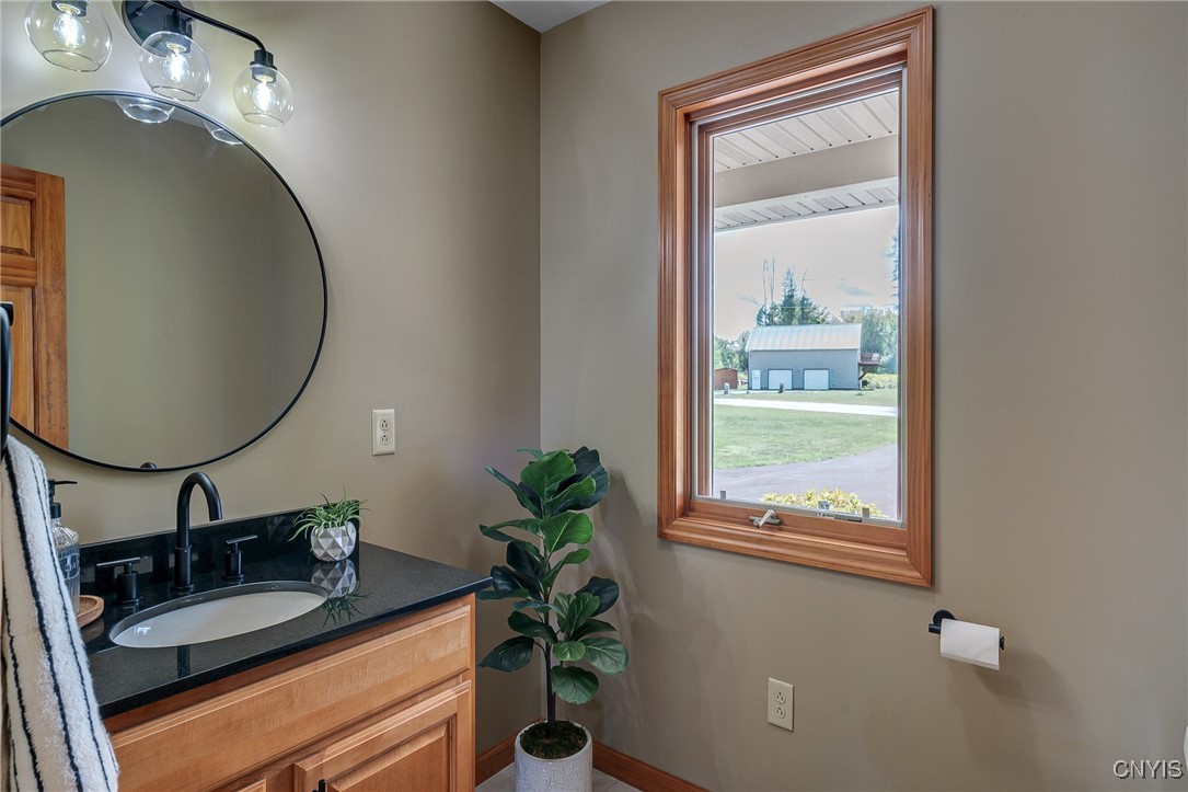 2811 White Haven Road Lenox, NY 13032 - Photo 28 of 50 Updated 1/2 Bath is located off the Foyer- overloo