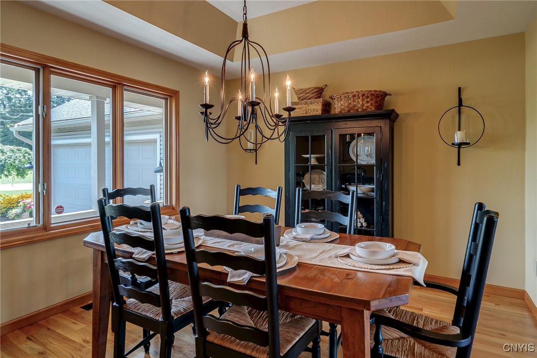 2811 White Haven Road Lenox, NY 13032 - Photo 29 of 50 Abundant Dining Room with Tray Ceiling