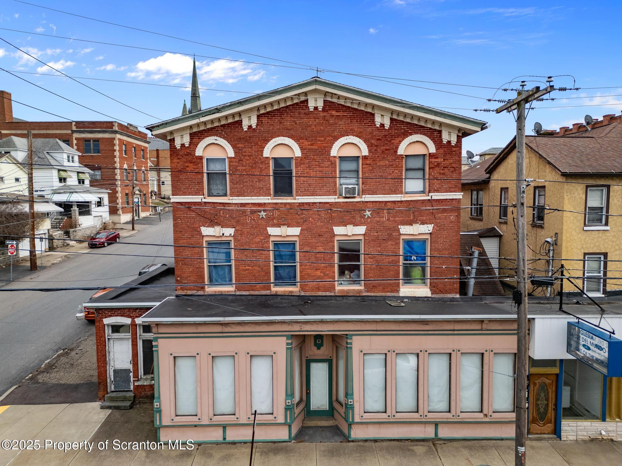 a view of a large building