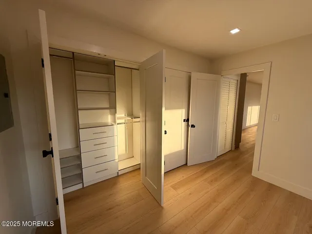 a view of closet area