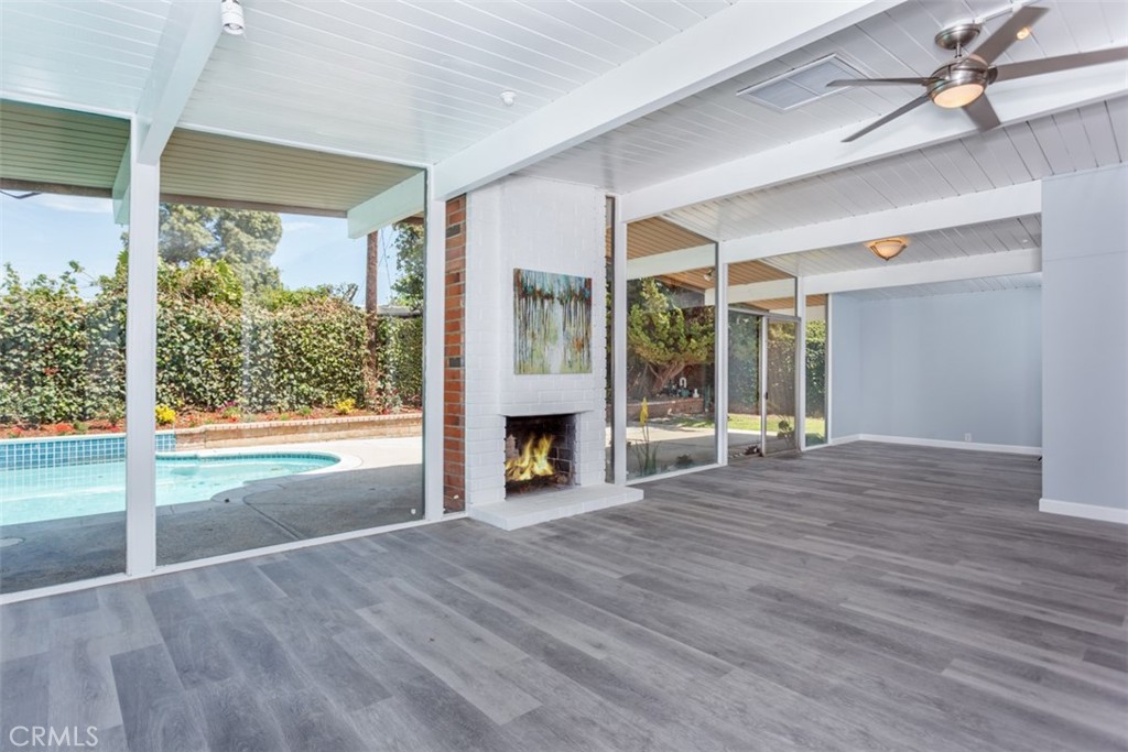1747 North Shaffer Street Orange, CA 92865 - Photo 14 of 35 a view of an empty room with glass door and balcony