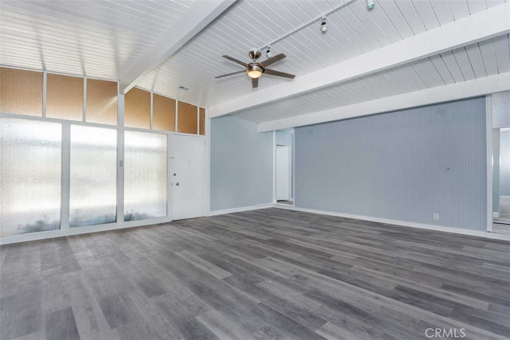 1747 North Shaffer Street Orange, CA 92865 - Photo 18 of 35 wooden floor in an empty room with a window