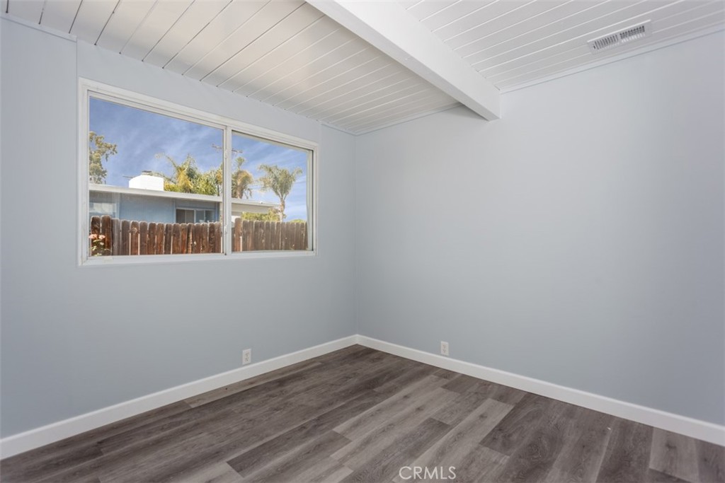 1747 North Shaffer Street Orange, CA 92865 - Photo 26 of 35 a view of empty room with wooden floor and fan