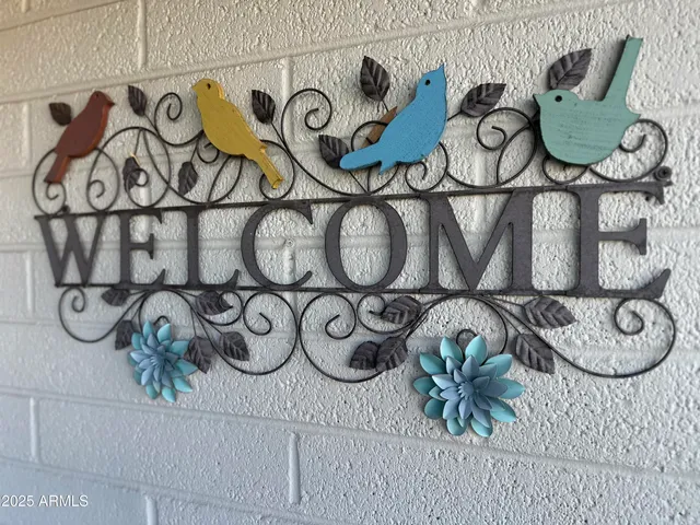 a close up of a sign on a wall