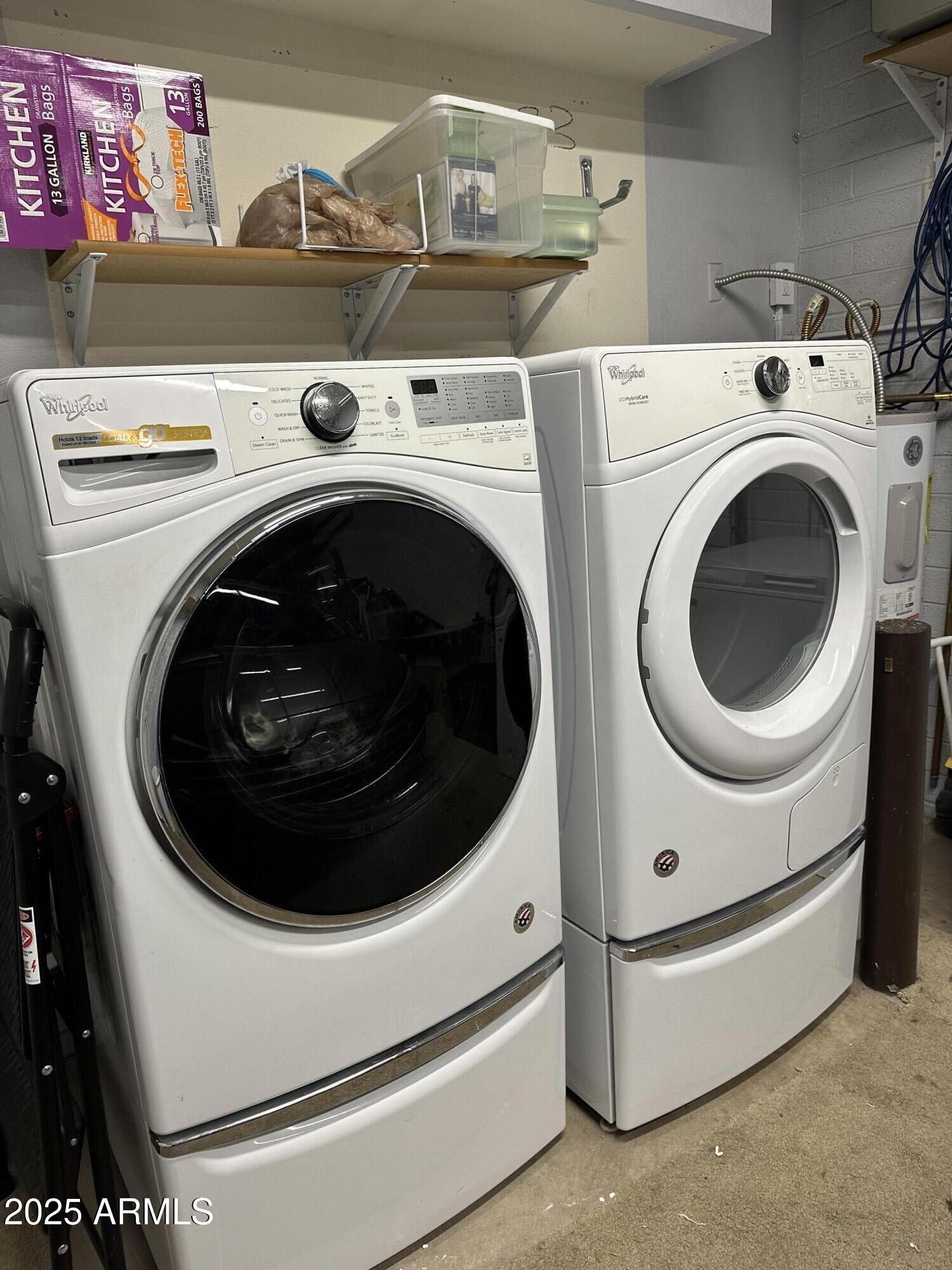 4328 East Capri Avenue, Unit 180 Mesa, AZ 85206 - Photo 37 of 38 a utility room with dryer and washer
