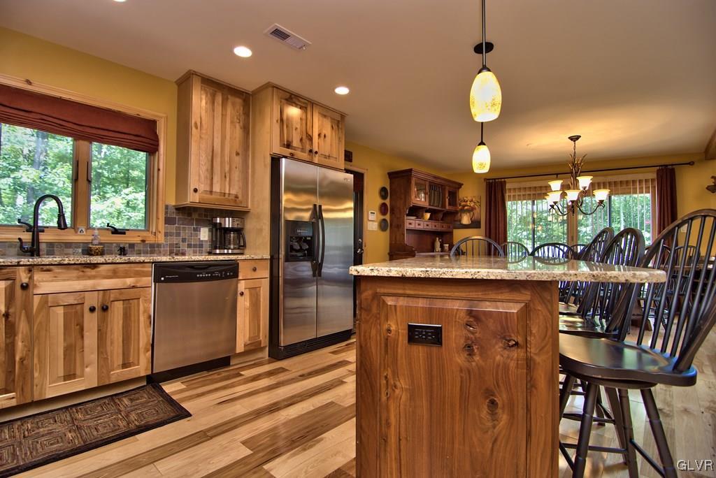 104 Rhododendron Road Jim Thorpe, PA 18229 - Photo 18 of 48 View of the kitchen w/ solid hickory floors and a