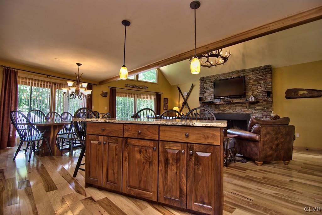 104 Rhododendron Road Jim Thorpe, PA 18229 - Photo 19 of 48 The kitchen is ideal for entertaining and opens to