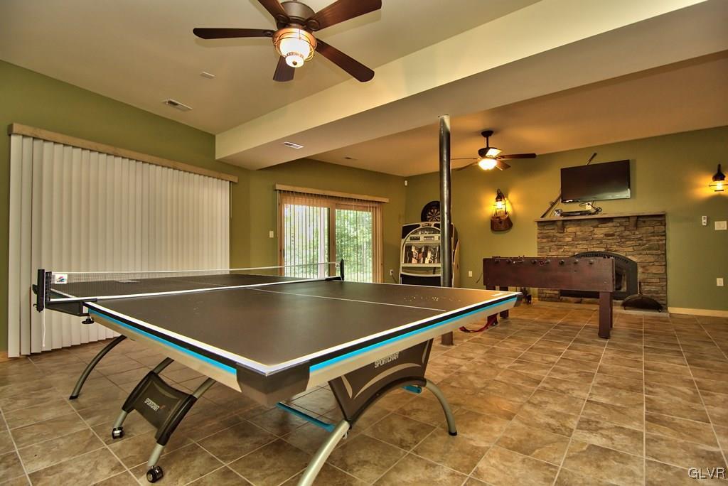 104 Rhododendron Road Jim Thorpe, PA 18229 - Photo 37 of 48 The lower level family room features a 9' ceiling