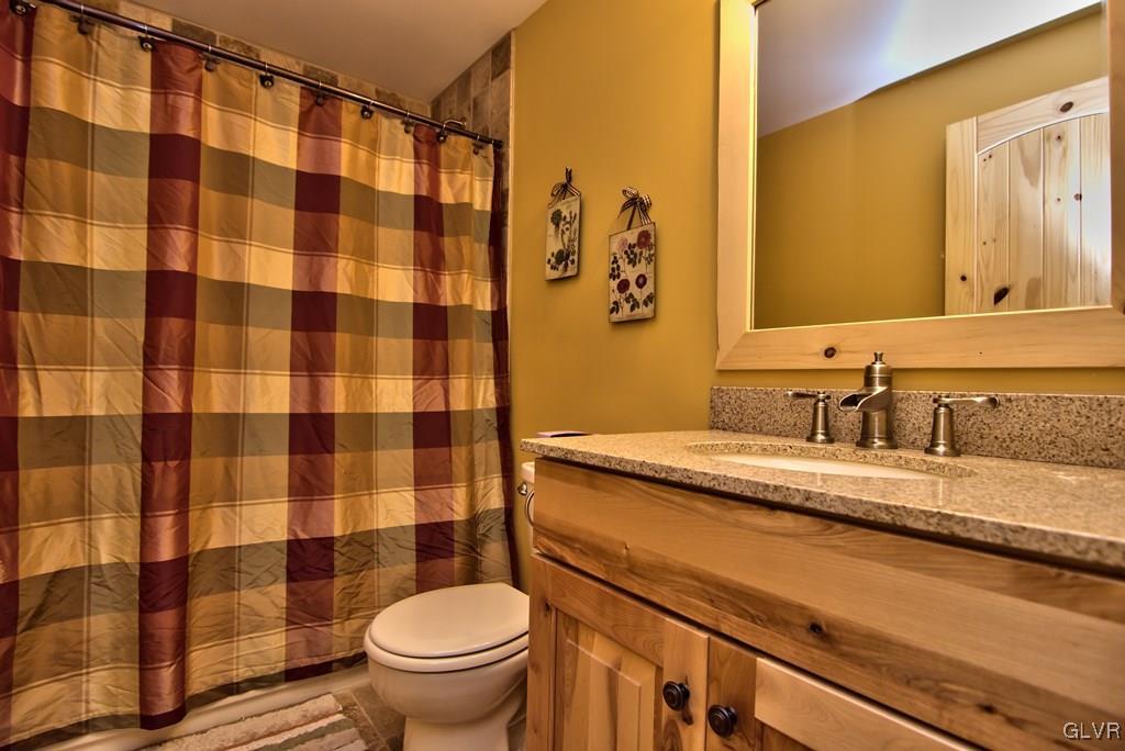 104 Rhododendron Road Jim Thorpe, PA 18229 - Photo 43 of 48 The lower level full bath has a tile floor & tub s