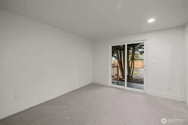 an empty room with window