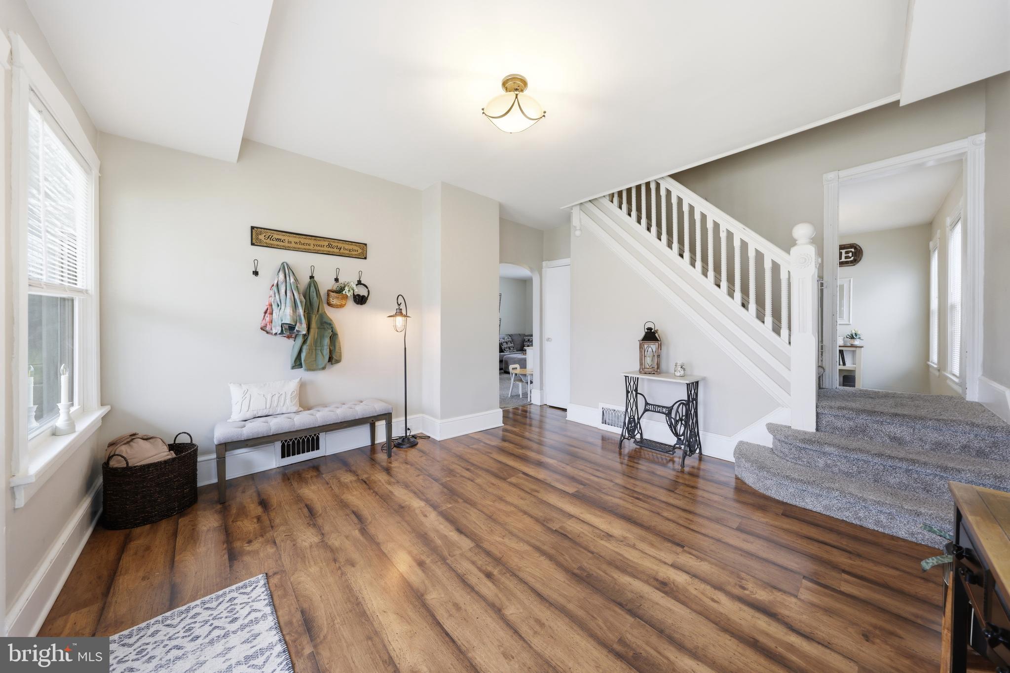 212 Grape Street Hammonton, NJ 08037 - Photo 6 of 36 a living room with furniture and a wooden floor