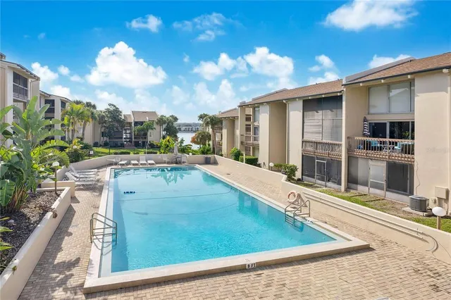 a view of a house with a swimming pool