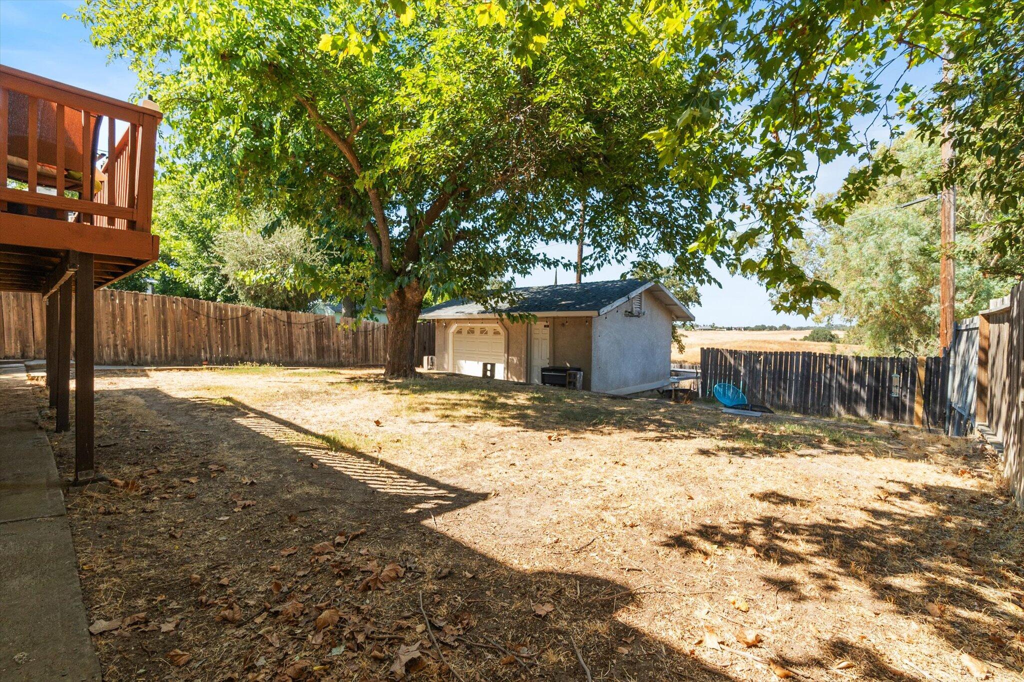 1514 Walbridge Street Red Bluff, CA 96080 - Photo 27 of 36 a view of a yard with large trees