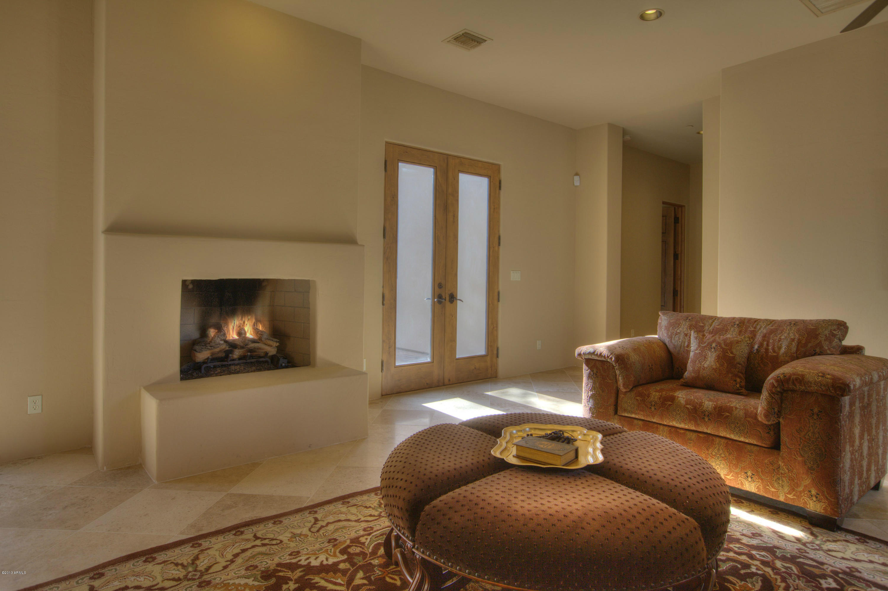 6726 North Rocking Road Scottsdale, AZ 85250 - Photo 12 of 25 012_Family Room Fireplace