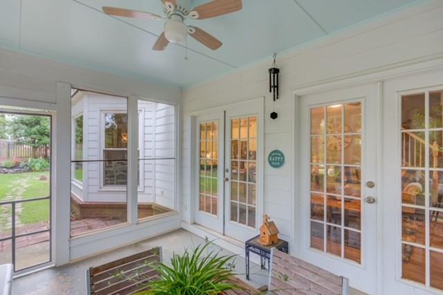 1727 Bakers Mill Road Dacula, GA 30019 - Photo 28 of 39 a view of an entryway with wooden floor and windows