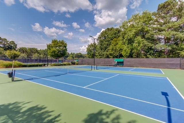 1727 Bakers Mill Road Dacula, GA 30019 - Photo 37 of 39 a view of an outdoor space and tennis court