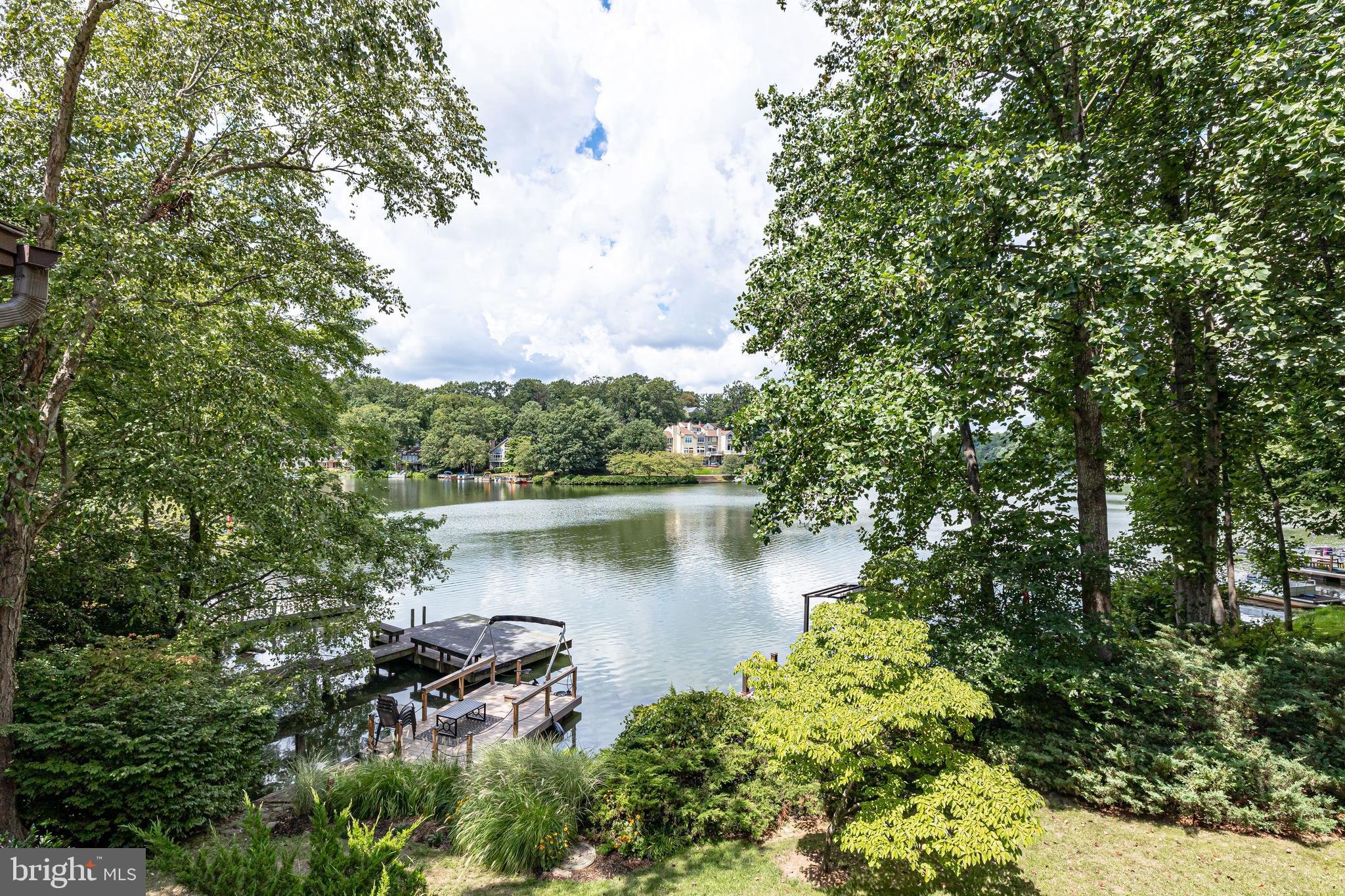 11056 Thrush Ridge Road Reston, VA 20191 - Photo 1 of 62 a view of a lake in middle of forest