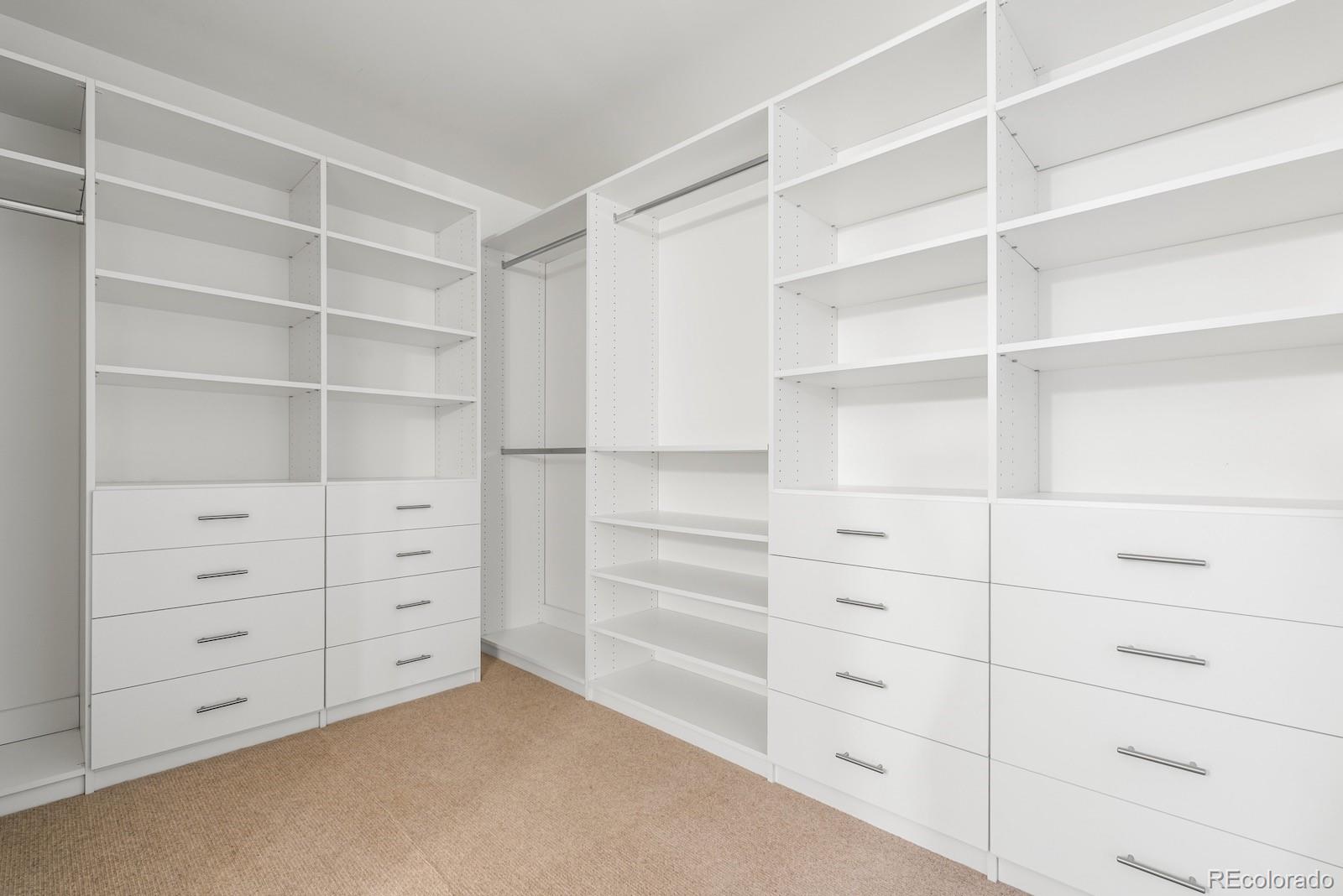 1750 Wewatta Street, Unit 1030 Denver, CO 80202 - Photo 10 of 50 a view of an empty walk in closet