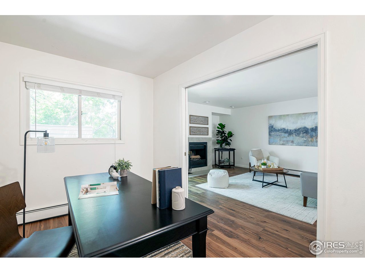 3054 Edison Court Boulder, CO 80301 - Photo 9 of 36 a dining room with furniture and window