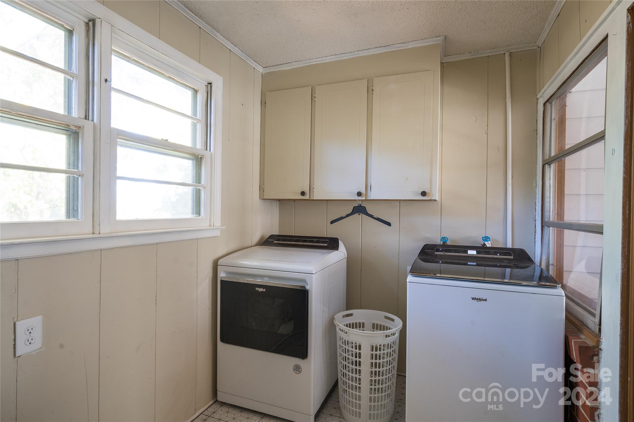2176 Old Hickory Grove Road Mount Holly, NC 28120 - Photo 29 of 34 a view of storage and utility room with washer and dryer