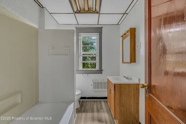 a view of a small space