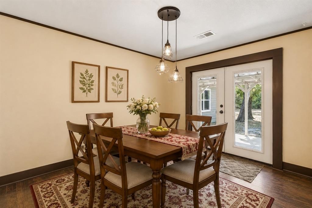 416 South Harrison Street Pilot Point, TX 76258 - Photo 3 of 20 Dining Area—Virtually Staged