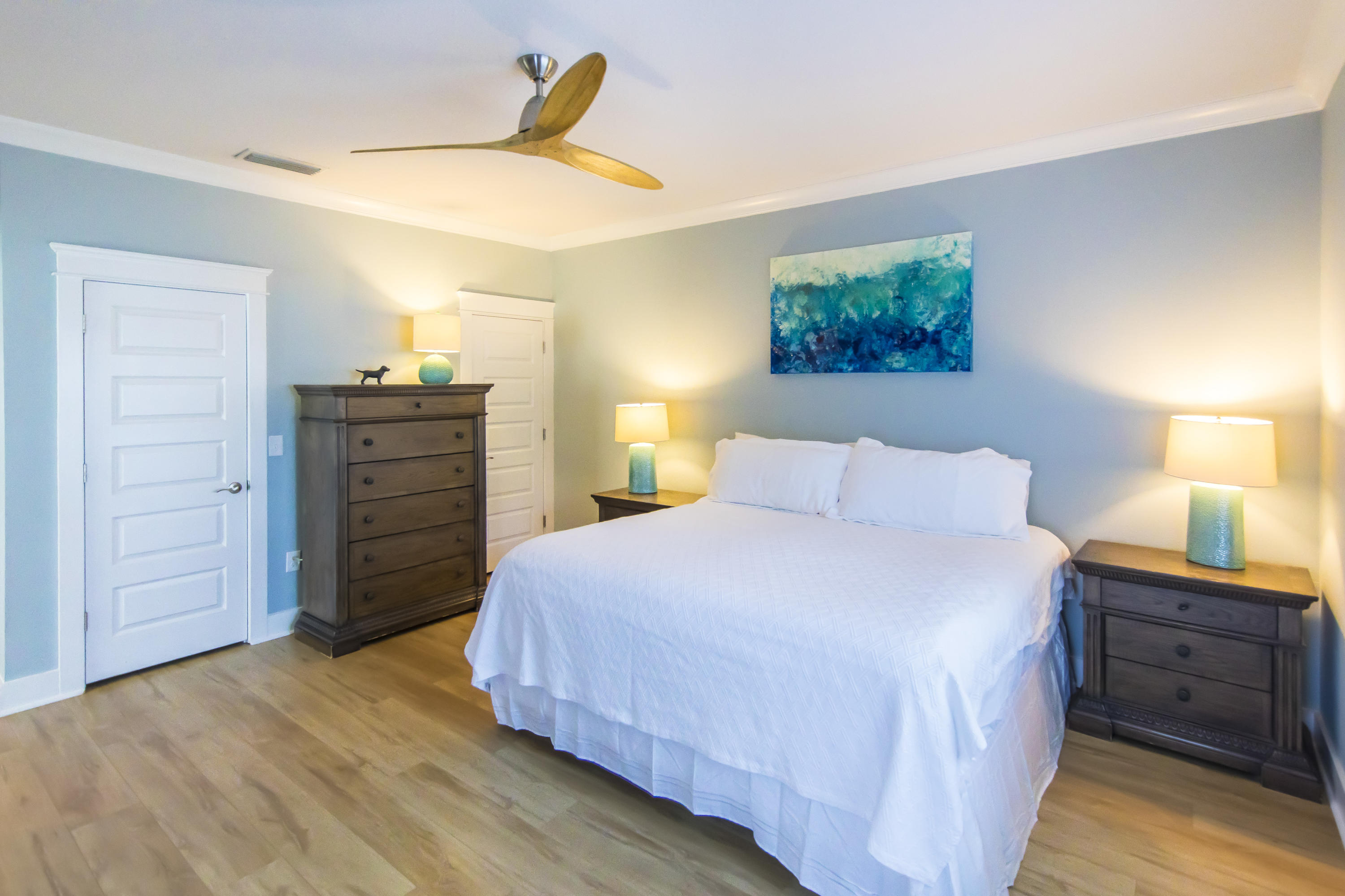 96 Grande Pointe Drive Inlet Beach, FL 32461 - Photo 15 of 35 a bedroom with a bed and a dresser
