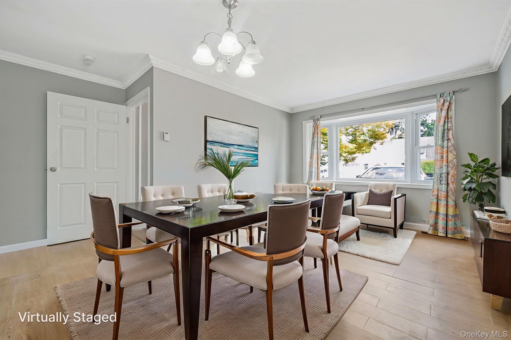 95 Lantern Road Hicksville, NY 11801 - Photo 28 of 36 a view of a dining room with furniture window and outside view