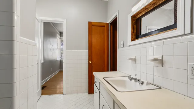 a bathroom with a sink and a bathtub