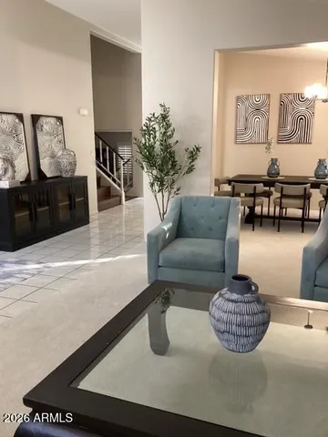 a bath room with a window